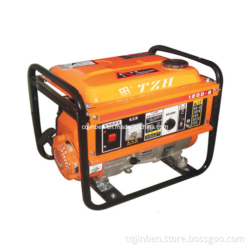 1kw Protable Manual Start Gasoline Generator (TZH1200)